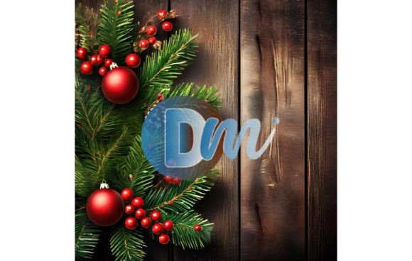 Christmas Wooden Digital Paper 43: A Warm, Rustic Foundation