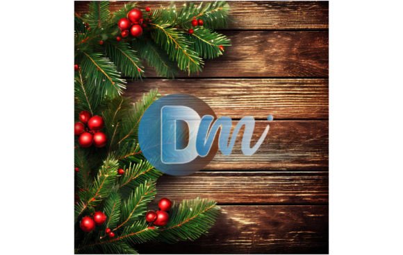 Christmas Wooden Digital Paper 44: Instant Holiday Charm
