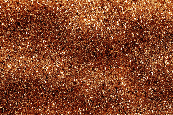 Copper Brown Glitter Background: Warm Metallic Texture for Designers