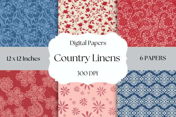 Country Linens Digital Papers: A Designer's Guide