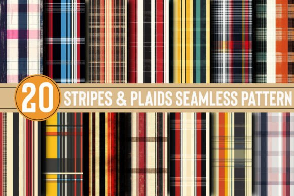 Stripes & Plaids Pattern: The Versatile Digital Asset for Modern Creators