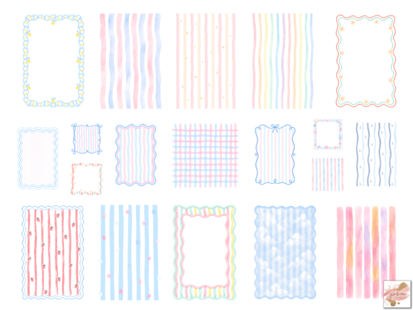 Summer Preppy Frames: The Ultimate Design Toolkit