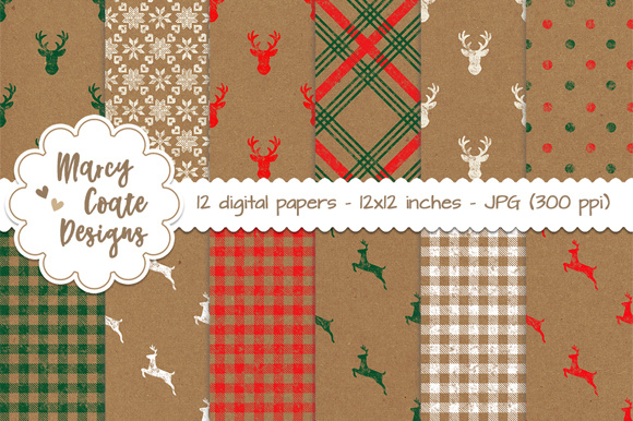 The Rustic Charm of Christmas Kraft Paper Backgrounds