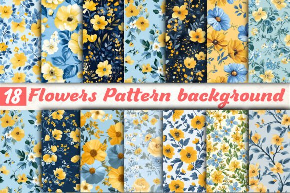 Unleash Your Creativity with Versatile Flowers Pattern Backgrounds