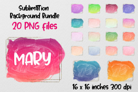 Watercolor Backgrounds Bundle: Creative Brush Strokes